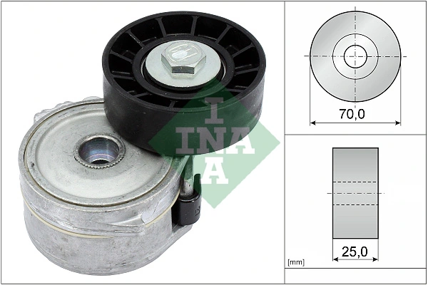 Belt Tensioner, V-ribbed belt